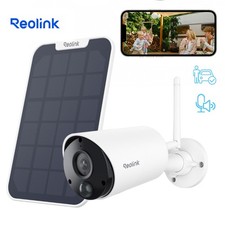 Reolink Argus Eco Solarpanel 1080P WiFi sur Batterie Extérieur IP Surveillance