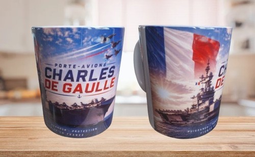 Mug porte avions charles - porte-avions,