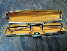 Lunettes IMPERIAL GLASSES Plaquée Or 14k Années 1920