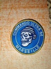 Patch Om Écusson Commando Ultras Marseille Cu84 Olympique De Marseille 