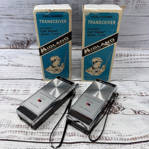 Vintage midland 427 walkie - vintage,