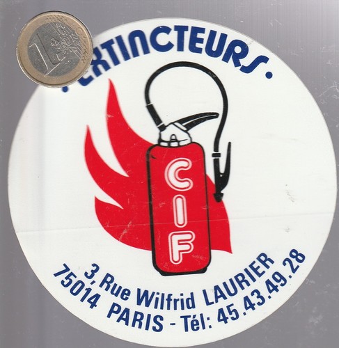 Jtd cif extincteurs paris - extincteurs,