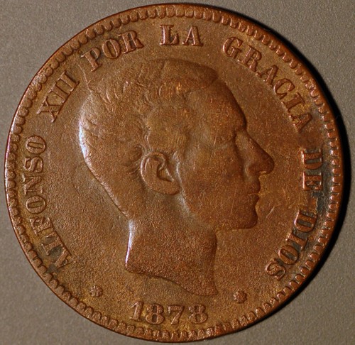 Centimos 1878 alfonso xii - 10,