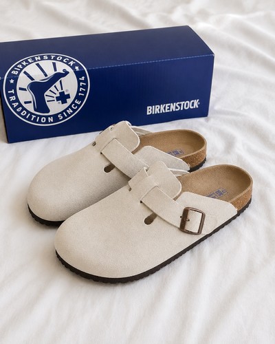 Birkenstock boston beige - boston,