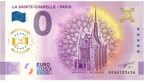 Billet souvenir 2025 - billet,