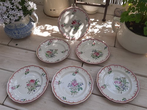 Assiettes desserts - 6,