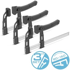 STAHLWERK 3 x serre-joints à