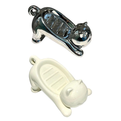 Porte savon forme - de, chat