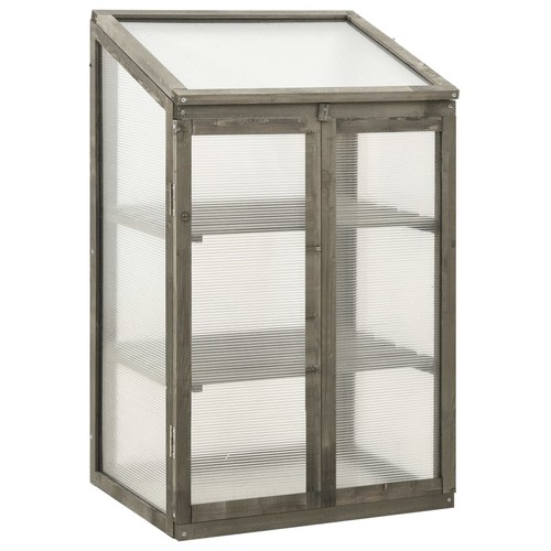 Bois sapin serre 60x45x100 - bois, de