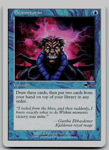 Mtg magic brainstorm - mtg,