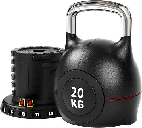 Kettlebell réglable 20 - kettlebell, kg