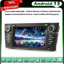 Android 14 64GO Autoradio GPS DAB+ CarPlay DSP pour BMW Serie 3 E90 E91 E92 E93