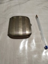 Etui A Cigarettes Art Deco Alpacca