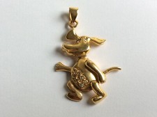 Pendentif Chien plaqué Or