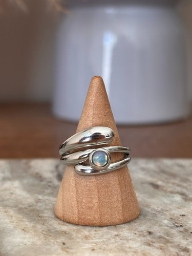 Bague ajustable argent - bague,