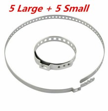 10*Universel Acier Inoxydable Collier Kit De Pince À Sertir Pour Arbre Cv Cardan