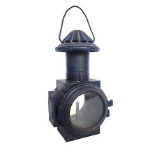 ANCIENNE LAMPE LANTERNE TRAIN DE CHEMINOT CHEMIN DE FER  ESTAMPILLÉE U.M.D.P