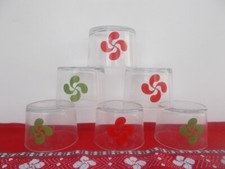 6 VERRES BODEGA  CROIX BASQUE