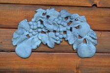 Plaque cheminée fruits - cheminée,