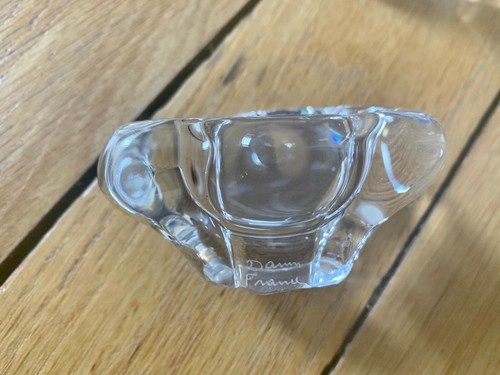 Paire salières cristal - paire, en