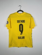 Borussia Dortmund 2020-2021 Home Jersey - Haaland N°9 Puma 757156-01 M