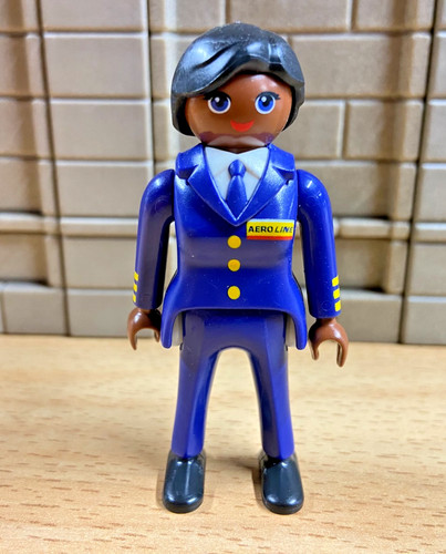 Playmobil personnage hôtesse - playmobil,