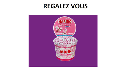 Bonbons haribo chamallows mini - bonbons,