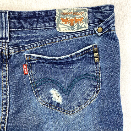 Levis jeans 518 womens - 34, blue