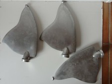 matériel nautisme lot dérives de bateau en alu accastillage pièces