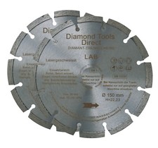 2X Disque De Diamant Ø 150 Mm