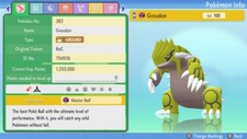 Pokemon GROUDON SHINY 6iv