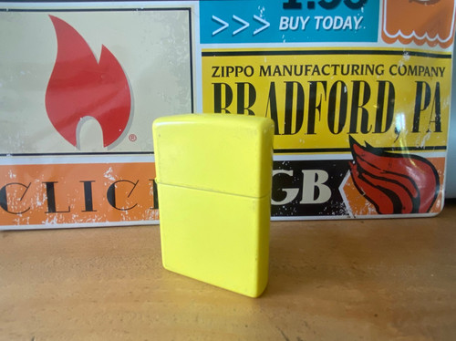 Zippo collection jaune - zippo,