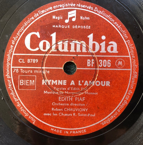 Edith piaf t hymne - edith,
