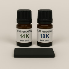 Kit test or 14K 18K + pierre – test bijoux pas cher à la maison