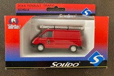 SOLIDO  2144 RENAULT TRAFIC POMPIERS - ECHELLE 