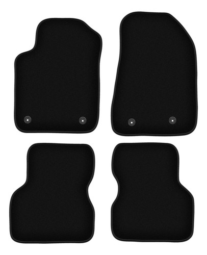 Tapis sol velours noir - de,