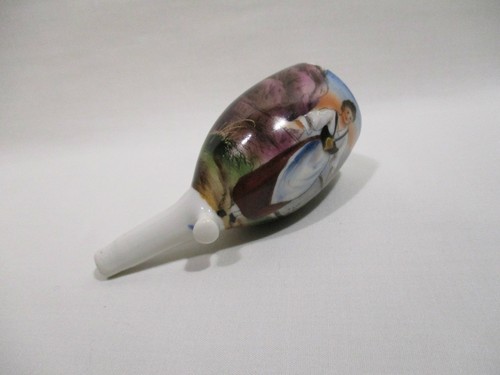 Ancien foyer pipe porcelaine - foyer,