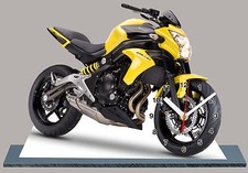 MOTO KAWASAKI ER 6N Jaune -20