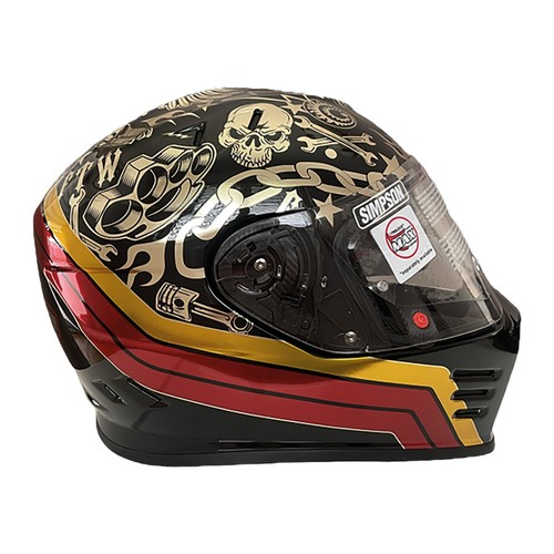 Casque simpson venom des - casque,