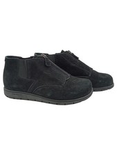 HELVESKO Bottines Femme Daim