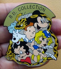 PINS PIN'S BD COLLECTION 6cm x
