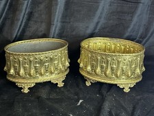 Paire de jardinières en