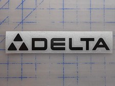 Delta décalque autocollant - delta,
