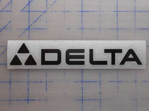 Delta décalque autocollant - delta,