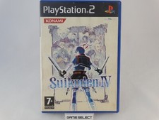 SUIKODEN IV 4 J-RPG SONY PS2 PLAYSTATION 2 PAL ORIGINALE COMPLET