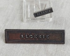 Agrafes, pour barrettes dixmude / médailles militaires, Algérie