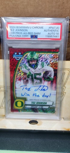 2024 tez johnson - tez, topps