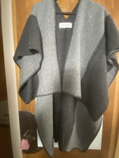 Châle Bicolore Laine Gris