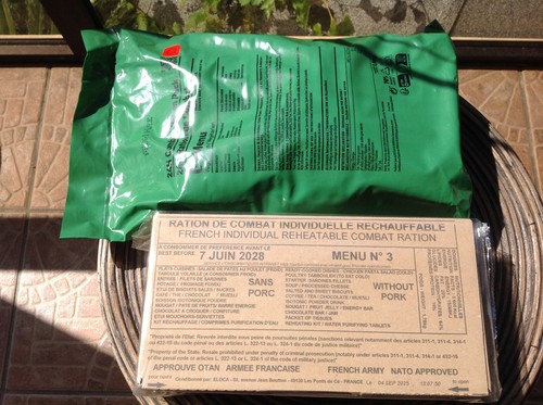 Lot deux rations combat - lot,
