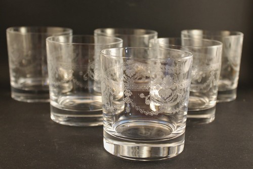 Verres whisky cristal - 6,